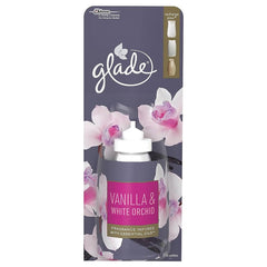 Glade Sense & Spray Vanilla & White Orchid Air Freshener Refill Home Office 18ml