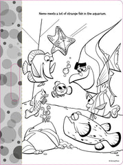 Disney Pixar Colouring Fun Pad With Amazing Stickers For Kids Childrens Girl Boy