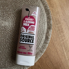 Original Source Body Shower Gel Cherry & Almond Milk Fresh Natural Scent 250ml