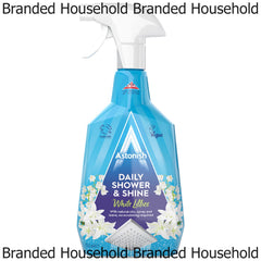 Astonish Daily Shower Shine White Lilies Oils Spray 750ml No Scrubbing Required