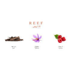 Reef 33 White Perfume 100ml Unisex Fragrance Spray