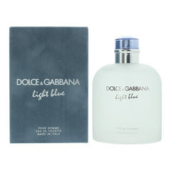 Dolce & Gabbana Light Blue Pour Homme Eau de Toilette 200ml Mens Fragrance Spray