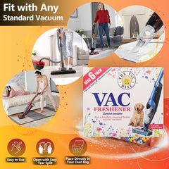 Vac Freshener Disc Extra Strength Fits All Vacuum Summer Meadow