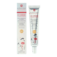 Erborian CC Creme Spf 25 Dore High Definition Radiance Face Cream 45ml
