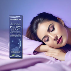 Derma V10 Lavender Pillow Spray 30ml Sleep Aid Aromatherapy