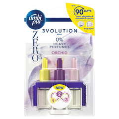 Ambi Pur 3Volution Diffuser Refills Home Room Air Freshener Plug In Orchid 20ml