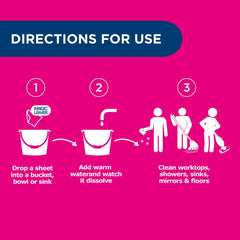 Dr Beckmann Magic Leaves Floor Multi Surface Cleaner Spring Fresh 20 Sheet