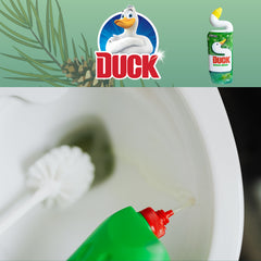 Duck Pine Dissolves Limescale Bleach Gel 750ml Deep Action Toilet Liquid Cleaner