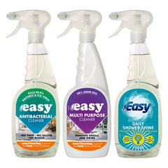 Easy Antibacterial Daily Shower Shine Multi-Purpose Cleaner Spray Bundle Set