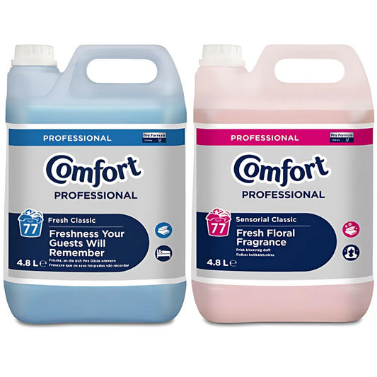 Comfort Bundle Set Fabric Conditioner 4.8L Fresh Classic & Sensorial Classic 77W