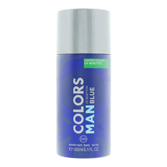 Benetton Colors De Benetton Blue Deodorant Spray 150ml For Men