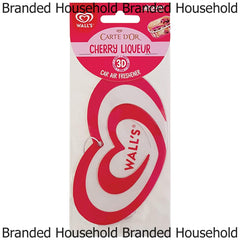 Walls Hanging Car Air Freshener Odor Neutralizer Fragrance Cherry Liqueur