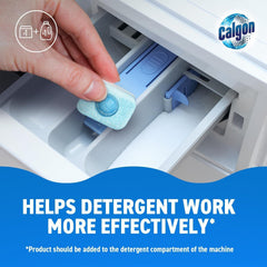 Calgon 4 in1 Power Tabs Water Washing Machine Softener Prevents Unpleasant Odour
