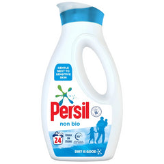 Persil Non-Bio Liquid Detergent Tough Stains Gentle Sensitive Skin Fabrics Soft