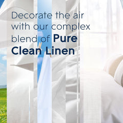 Glade Sense & Spray Pure Clean Linen Air Freshener Refill Home Office Hotel 18ml