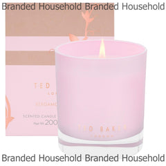 Ted Baker London Luxury Scented Candle Bergamot & Cassis Christmas Gift 200G