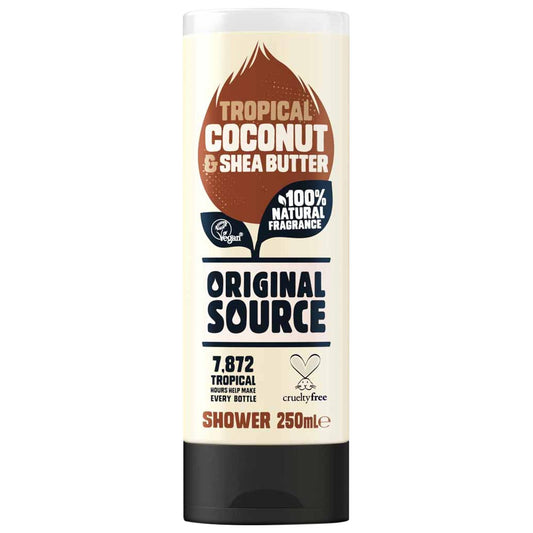 Original Source Shower Gel Tropical Coconut & Shea Butter Natural Scent 250ml