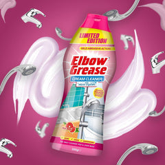 Elbow Grease Cream Cleaner Tough Stubborn Stain Remover Pink Blush 540G
