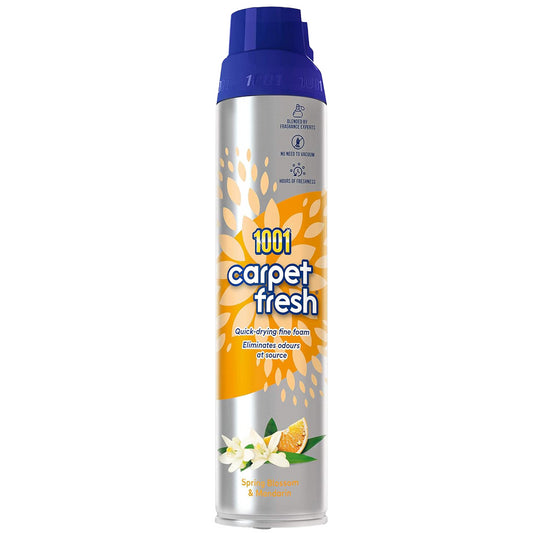 1001 Carpet Fresh Foam Spray Long Freshness Spring Blossom & Mandarin 300ml