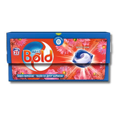 Bold All In 1 Pods Laundry Detergent Washing Stain Remover Desert Rose 25W