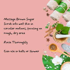 Face Facts Body Scrub Brown Sugar 400g