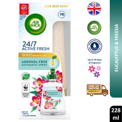 Air Wick Automatic Spray Machine Air Freshener Eucalyptus & Freesia 228ml