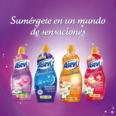 Asevi Fabric Softener Concentrate Dreams Laundry Liquid 60 Washes 1.32L