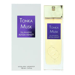Alyssa Ashley Tonka Musk Eau de Parfum 100ml Unisex Fragrance Spray