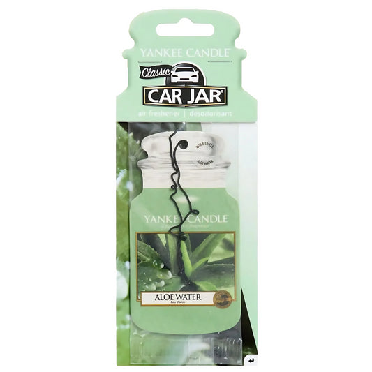 Yankee Candle Car Jar Air Freshener Odour Hanging Neutralizing Scent Aloe Water