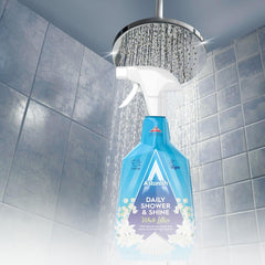 Astonish Daily Shower Shine White Lilies Oils Spray 750ml No Scrubbing Required