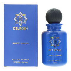 Delroba Sweet Amber For Men Eau de Parfum 100ml Mens Fragrance Spray
