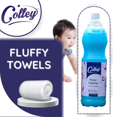 Colley Surface Floor Cleaner Liquid Dirt Remover Fluffy Towels Fragrance 1.5L