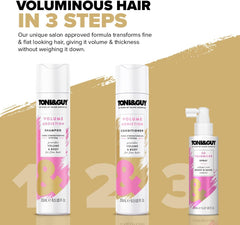 Toni&Guy Volume Addiction Hair Volumising Condition Volume Body Fine Hair 250ml