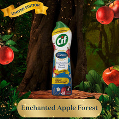 Cif Enchanted Apple Forest Snow White Cream Magical Surface Cleaning Power 500ml