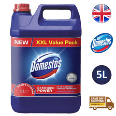 Domestos Professional Original Thick Bleach Toilet Surface Cleaner 5L