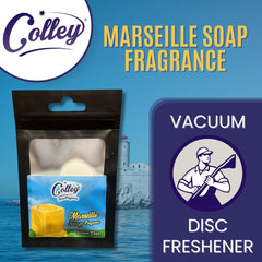 Colley Home Fragrances Marseille Soap Fragrance Vacuum Discs (4 Pack / 34g)