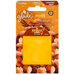 Glade Discreet Refills Air Freshener Home Office Room Fragrance Nut Delight 8G