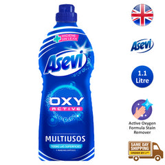 Asevi Oxy Active Multi-Purpose Surface Cleaner Clothes Stain Remover 1.1L