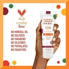 Cantu Care for Kids Styling Custard 227g Shea Butter Coconut Oil Honey Hair