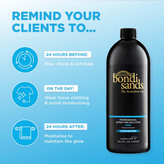 Bondi Sands Professional Spray Tan Solution Ultra Dark 1L – 2 Hour Express
