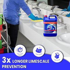 Domestos Professional Original Thick Bleach Toilet Surface Cleaner 5L