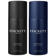 Hackett London Bespoke & Essential Body Spray 150ml Bundle For Men