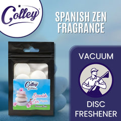 Colley Home Fragrances Spanish Zen Fragrance Vacuum Discs (4 Pack / 34g)