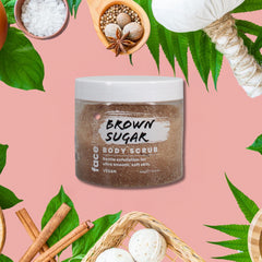 Face Facts Body Scrub Brown Sugar 400g
