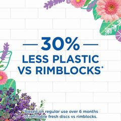 Duck Fresh Discs Lavender Fabulous Cleaning Action Every Flush Toilet Fresh Gel