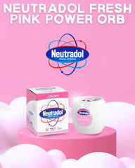 Neutradol Gel Power Orb Odour Destroyer Air Freshener Fresh Pink 135G