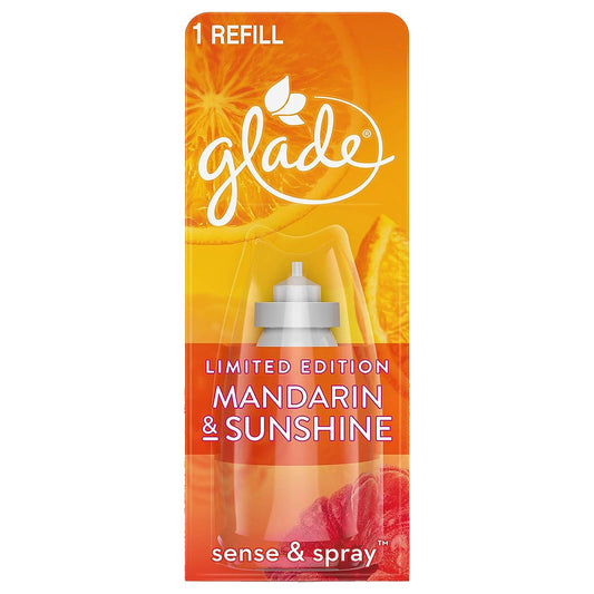 Glade Sense & Spray Sensual Mandarin & Sunshine Air Freshener Refill Home 18ml