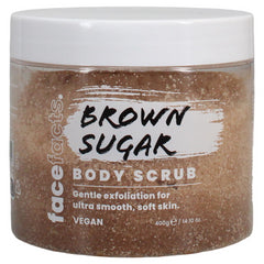 Face Facts Body Scrub Brown Sugar 400g