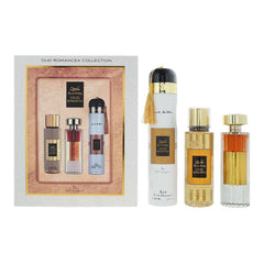Ard Al Zaafaran Oud Romancea 3 Piece Gift Set Mens Fragrance