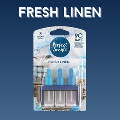Perfect Scents 3Volution Plug in Refills Fresh Linen Home Air Fresheners 20ml
